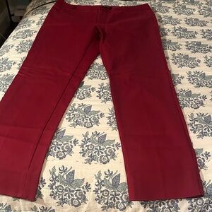 Raoul Deep Red Trousers